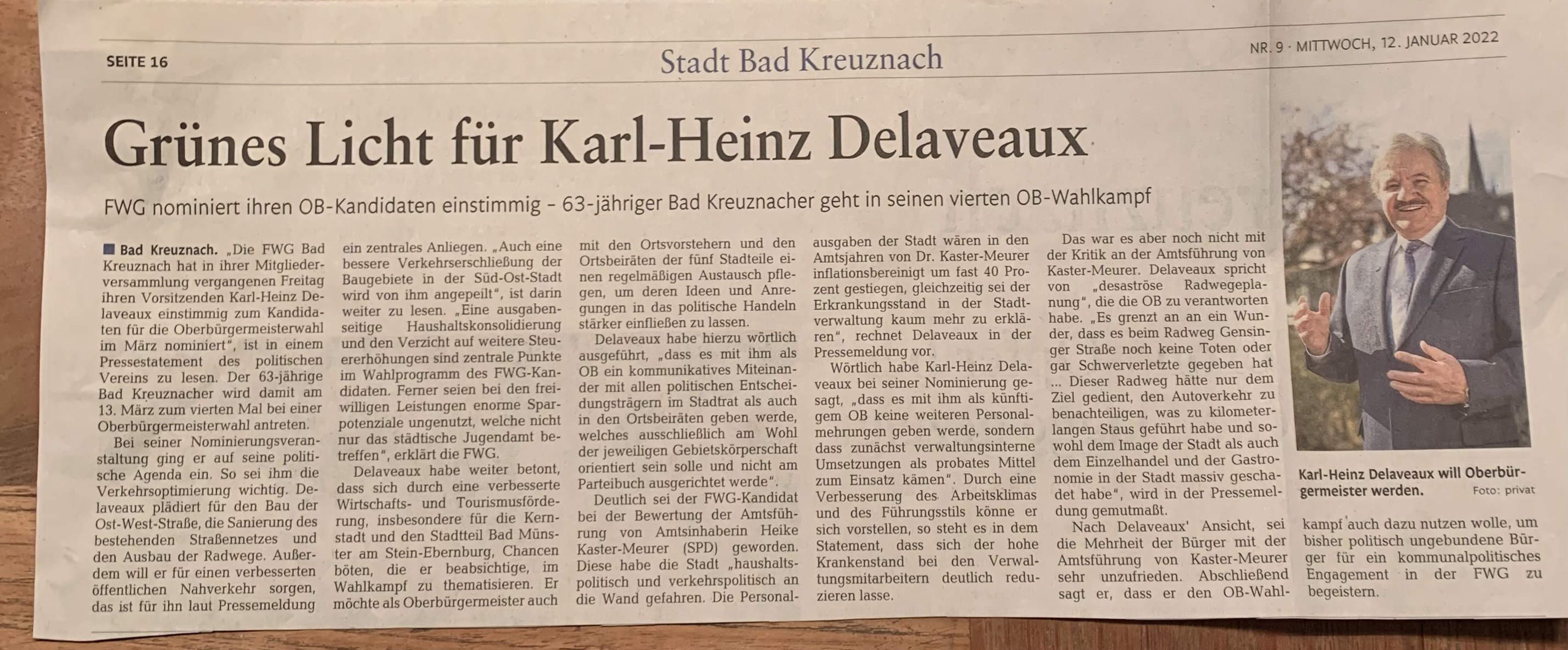 Zeitungsartikel